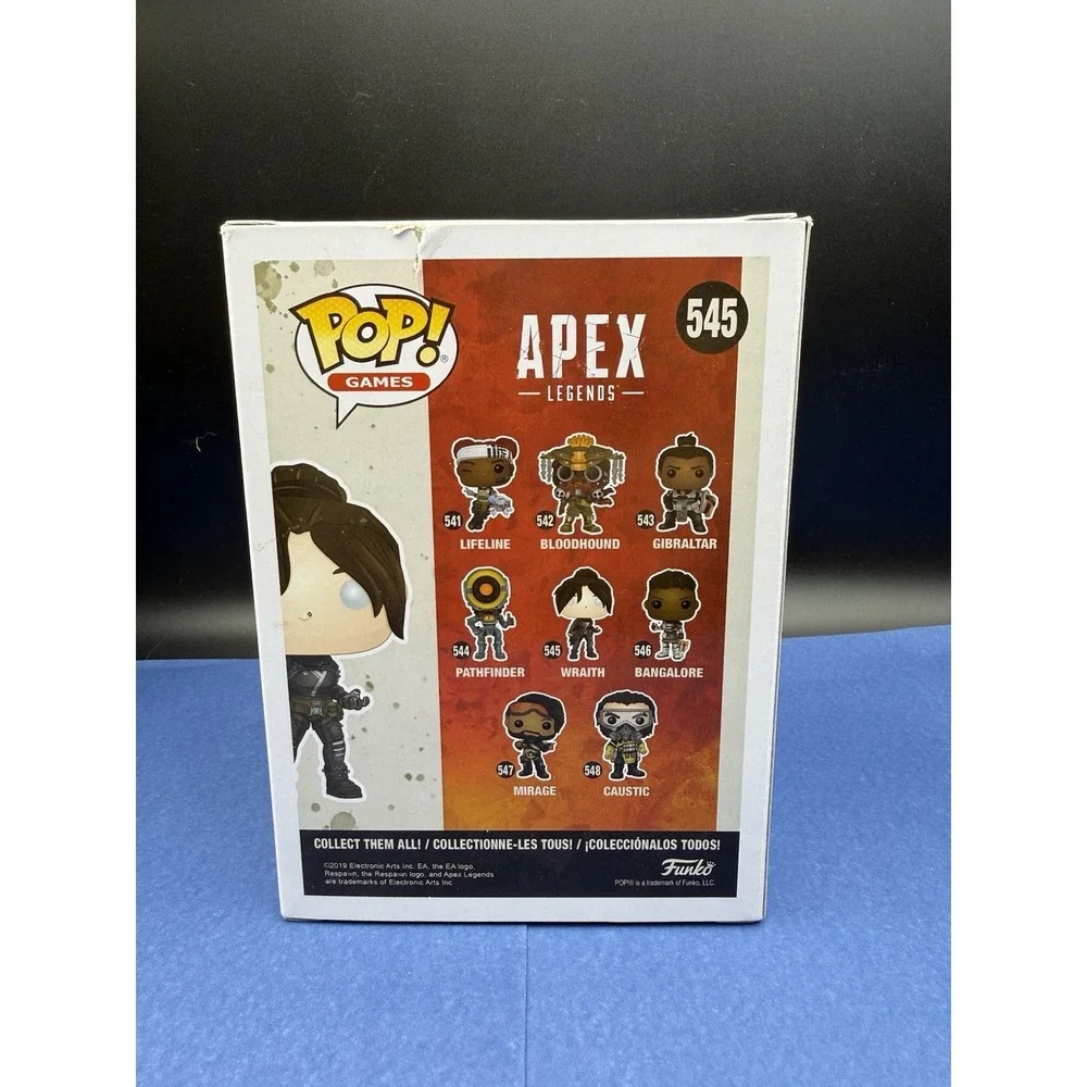 Funko Pop Apex‎ Legends Wraith Translucent Figure #545 Limited Special Edition